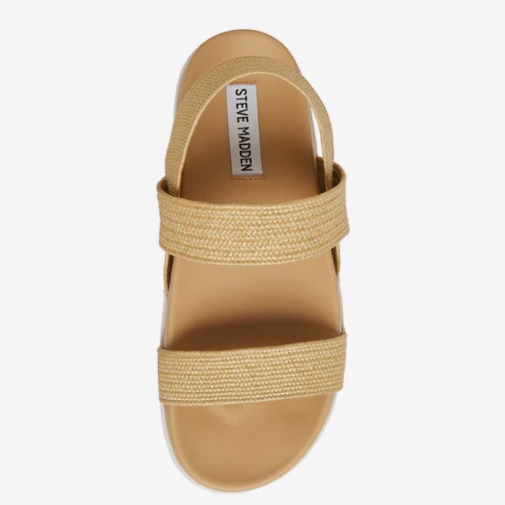 Steve Madden Raffia Sandals - Picture 2 of 9